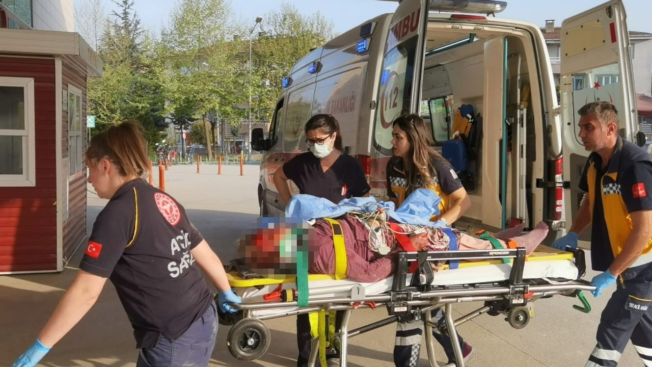 Çatıda çamaşır asarken asansör boşluğuna düştü 1