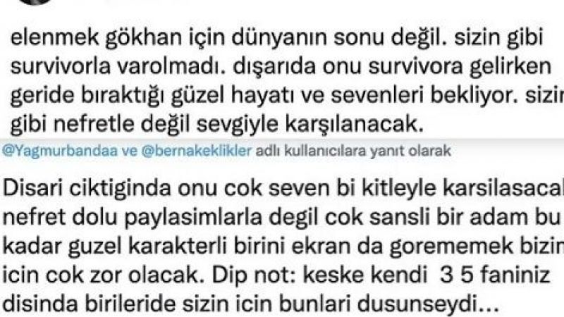 Survivor Efendisi Gökhan Keser'le Dalga Geçen Yağmur Banda Ettiğini Buldu! Espriye Tepki Yağdı 5