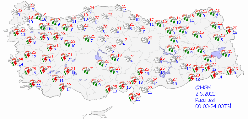 Bayram tatili için yola çıkacaklar dikkat: Yurt genelinde kuvvetli sağanak bekleniyor! 9