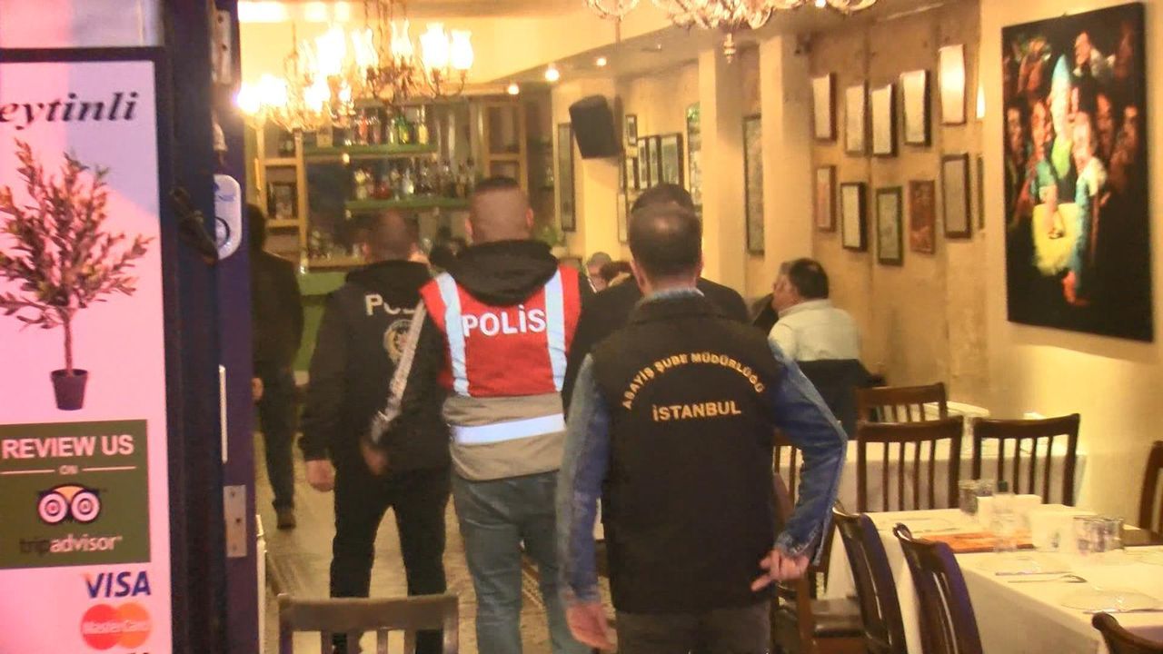 İstanbul'da 'Huzur' operasyonu! İstanbul'da 700 şüpheli ile 253 yoklama kaçağı yakalandı 1