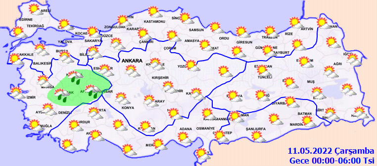 Meteoroloji saat verip uyardı: Sağanak yağış geliyor! 7