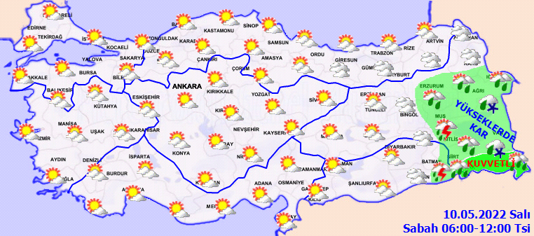 Meteoroloji saat verip uyardı: Sağanak yağış geliyor! 4