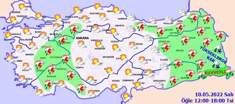Meteoroloji saat verip uyardı: Sağanak yağış geliyor! 5