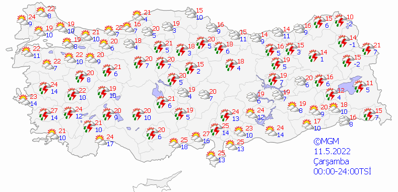 Meteoroloji saat verip uyardı: Sağanak yağış geliyor! 9