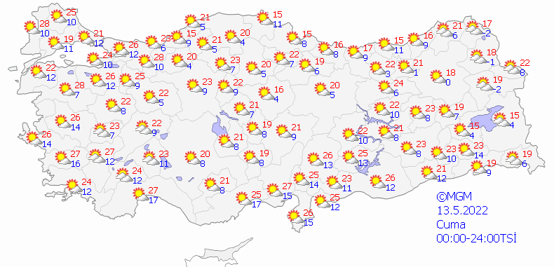 Meteoroloji saat verip uyardı: Sağanak yağış geliyor! 11