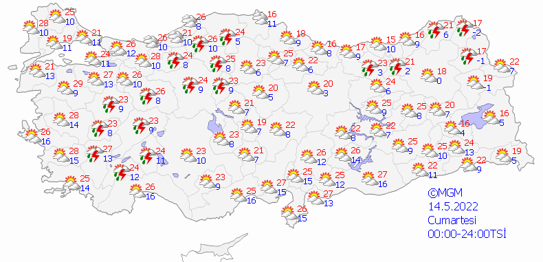 Meteoroloji saat verip uyardı: Sağanak yağış geliyor! 12