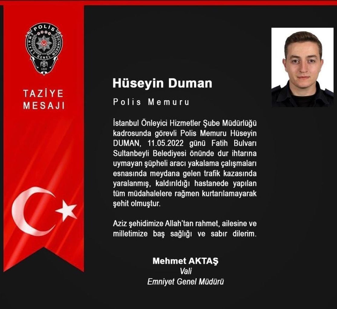 Bursa'ya şehit ateşi düştü! Kovalamacada kamyon altında kalan şehit polis 1 ay önce evlenmiş 2