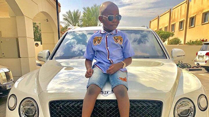 Dünyanın en küçük milyarderi: Mompha Junior'ın babasının 10. yaş günü hediyesi dudak uçuklattı! 13