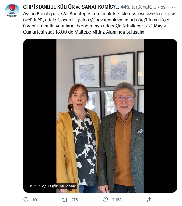 ‘Yalakadan sanatçı olmaz’ diyen Kılıçdaroğlu şimdi de sanatçıların desteklerini paylaştı 2