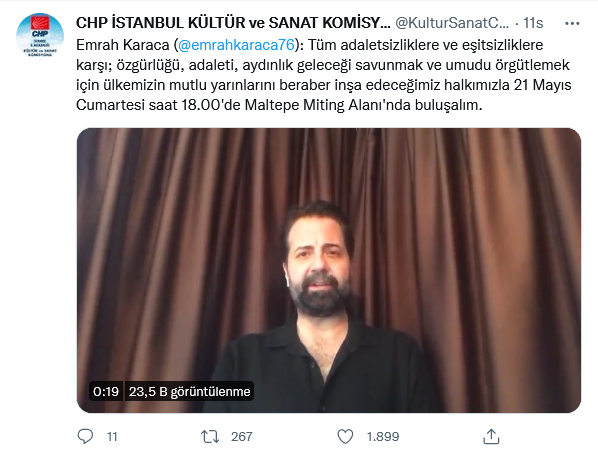 ‘Yalakadan sanatçı olmaz’ diyen Kılıçdaroğlu şimdi de sanatçıların desteklerini paylaştı 9