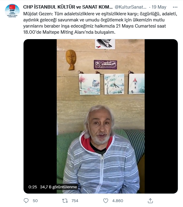 ‘Yalakadan sanatçı olmaz’ diyen Kılıçdaroğlu şimdi de sanatçıların desteklerini paylaştı 15