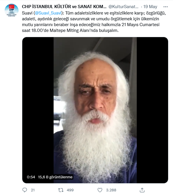 ‘Yalakadan sanatçı olmaz’ diyen Kılıçdaroğlu şimdi de sanatçıların desteklerini paylaştı 20