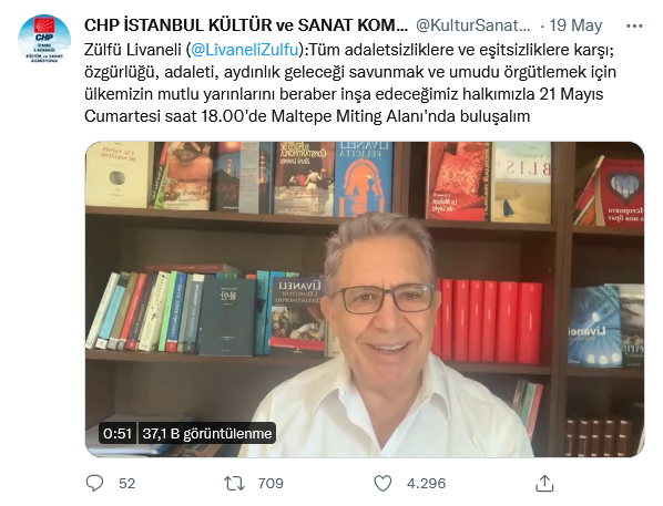 ‘Yalakadan sanatçı olmaz’ diyen Kılıçdaroğlu şimdi de sanatçıların desteklerini paylaştı 21