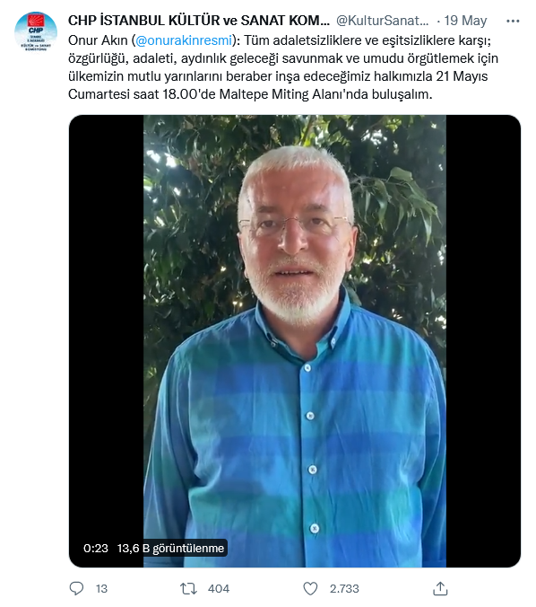 ‘Yalakadan sanatçı olmaz’ diyen Kılıçdaroğlu şimdi de sanatçıların desteklerini paylaştı 25