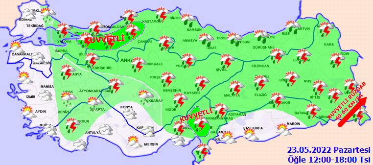 Meteoroloji'den İstanbul dahil 10 ile sağanak yağış uyarısı! Şemsiyesiz evden çıkmayın... 9