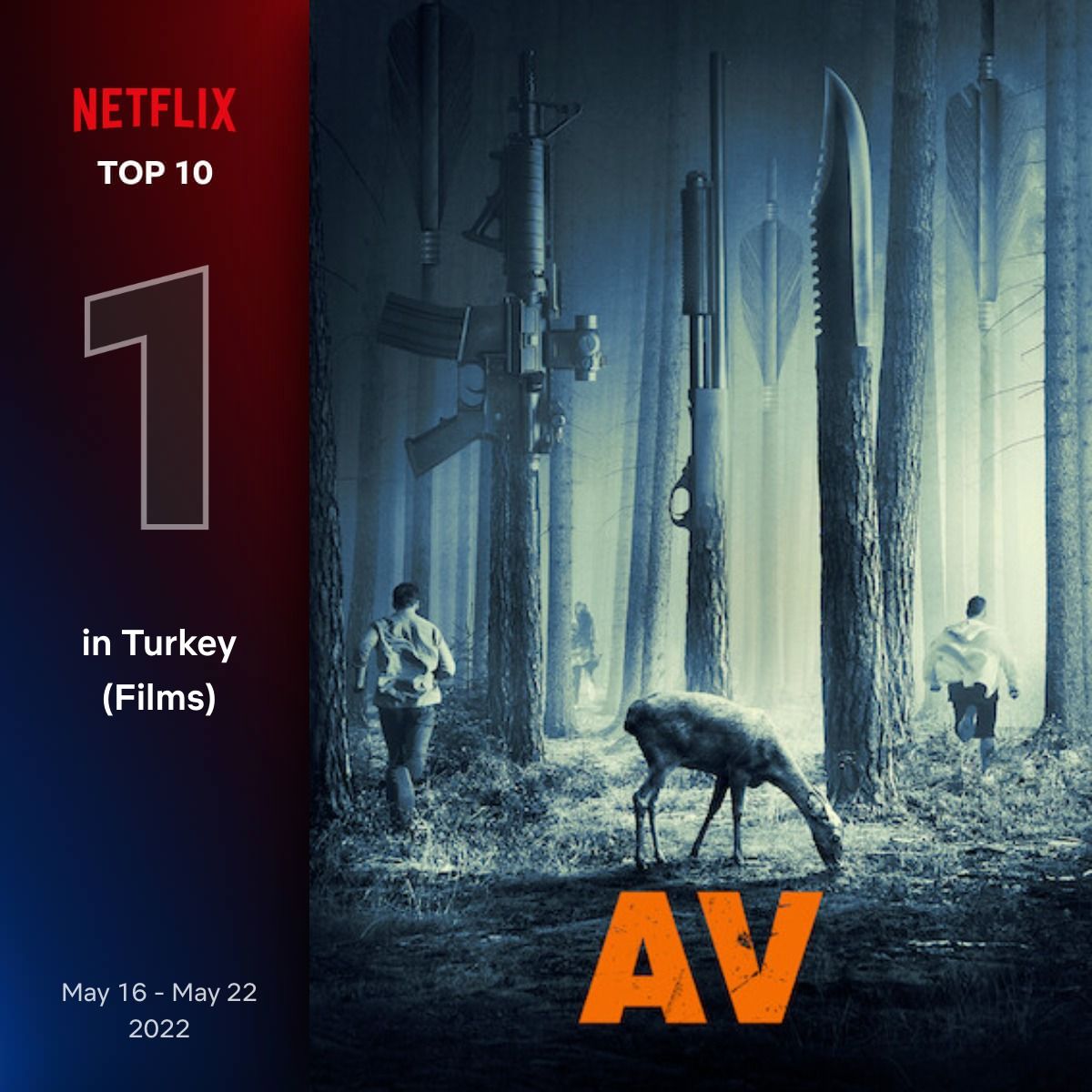 Netflix Türkiye'de  16-22 Mayıs haftası en çok izlenen dizi ve filmler belli oldu 12