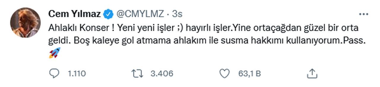 Konseri iptal edilen Melek Mosso'ya ünlü isimlerden destek yağdı: Ahlaklı Konser! Yine ortaçağdan güzel bir orta geldi 4