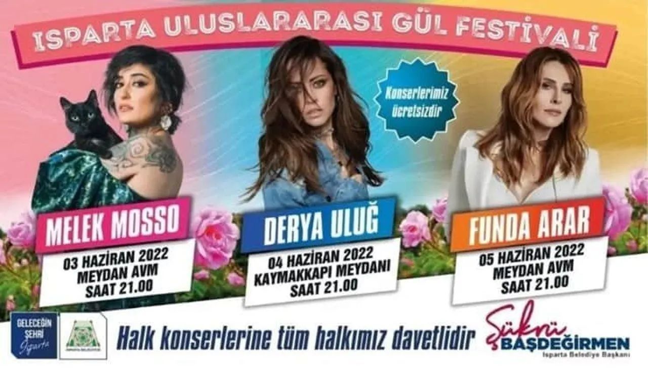 Isparta konseri iptal edilen Melek Mosso'nun yerine Seda Sayan sahne alacak 1