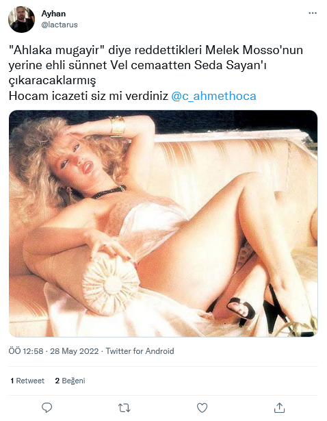 Isparta konseri iptal edilen Melek Mosso'nun yerine Seda Sayan sahne alacak 11