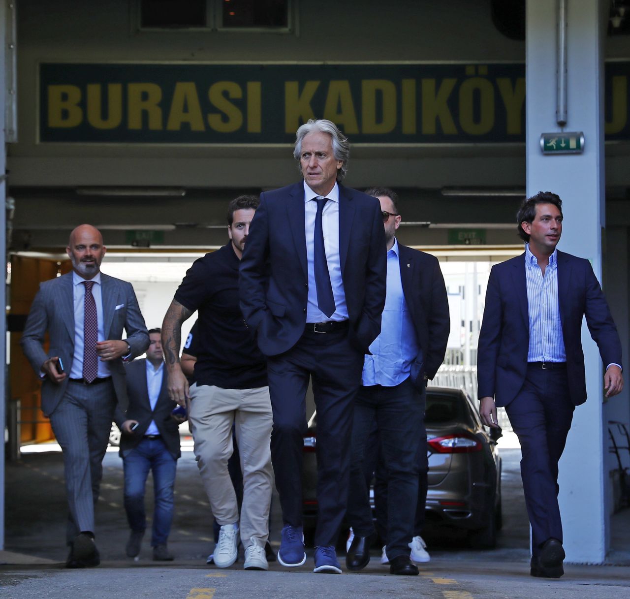 Jorge Jesus, Ali Koç ile Şükrü Saracoğlu'nu gezdi 4