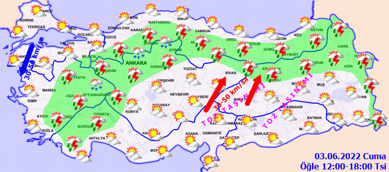Hafta sonu için plan yapanlara kötü haber: Meteoroloji'den sağanak uyarısı! 3