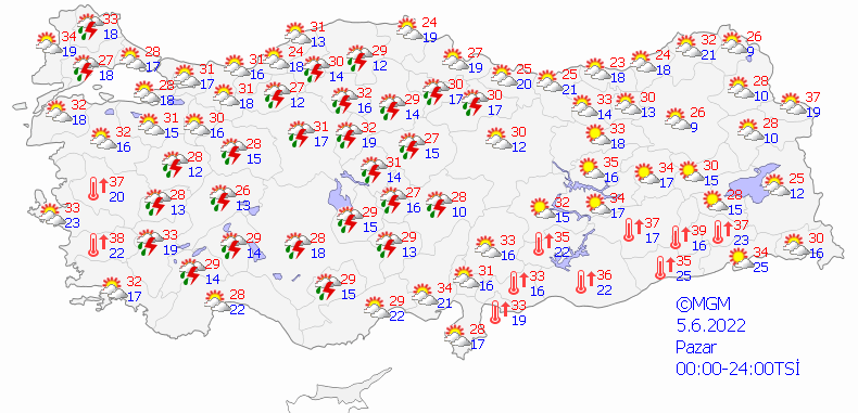 Hafta sonu için plan yapanlara kötü haber: Meteoroloji'den sağanak uyarısı! 8