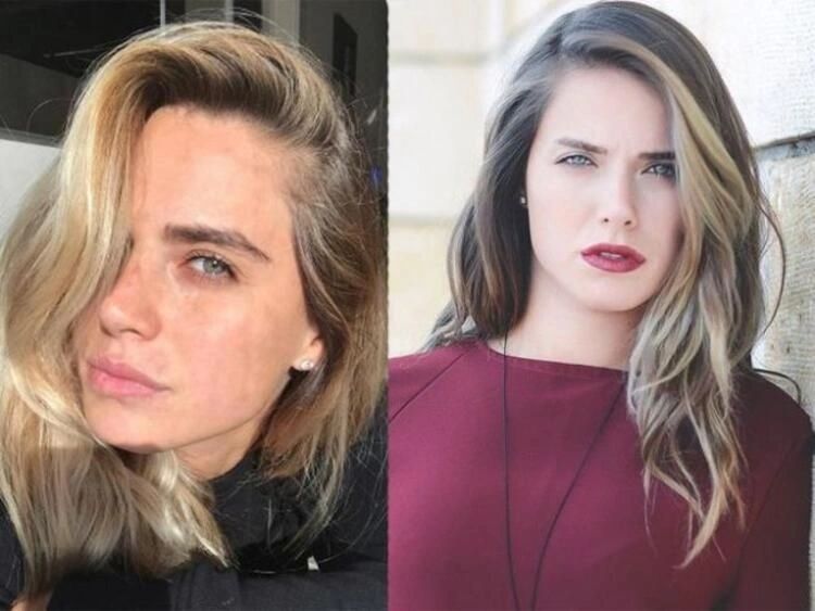 Ünlülerin Makyajsız Halleri Rüyalara Giriyor! Burcu Özberk, Ebru Şahin, Aline Boz Makyajsız Halleri! 2