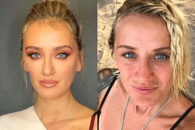Ünlülerin Makyajsız Halleri Rüyalara Giriyor! Burcu Özberk, Ebru Şahin, Aline Boz Makyajsız Halleri! 12
