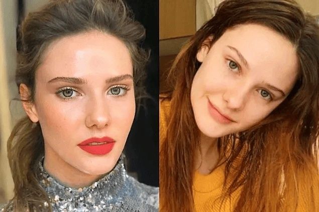 Ünlülerin Makyajsız Halleri Rüyalara Giriyor! Burcu Özberk, Ebru Şahin, Aline Boz Makyajsız Halleri! 13