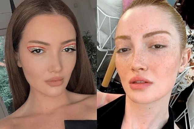 Ünlülerin Makyajsız Halleri Rüyalara Giriyor! Burcu Özberk, Ebru Şahin, Aline Boz Makyajsız Halleri! 20