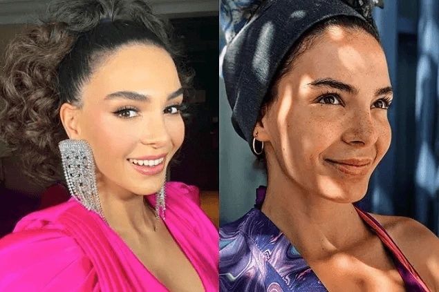 Ünlülerin Makyajsız Halleri Rüyalara Giriyor! Burcu Özberk, Ebru Şahin, Aline Boz Makyajsız Halleri! 25
