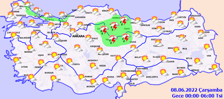 Meteoroloji'den İstanbul dahil 60 ile 'kuvvetli sağanak' uyarısı! 9