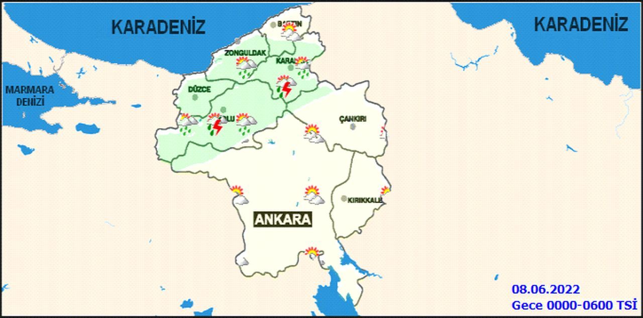Ankara Valiliği uyardı! Kuvvetli sağanak yağışa dikkat 2