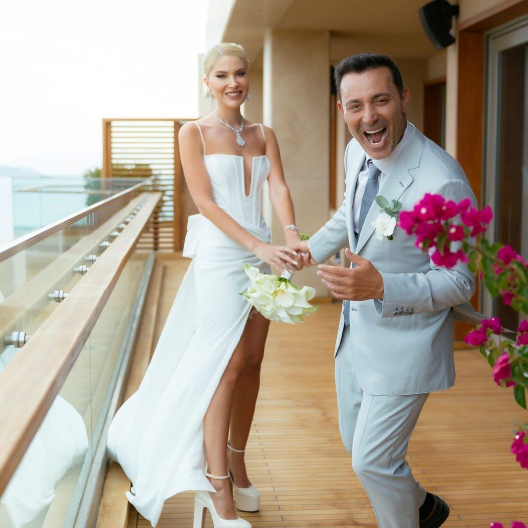 İtalya'da evlenen Mustafa Sandal ile Melis Sütşurup, Marmaris'te düğün yaptı 13