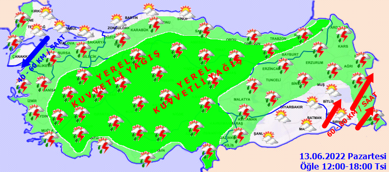 42 il için alarm verildi: Meteoroloji'den uyarı üstüne uyarı! Günlerce sürecek... 8