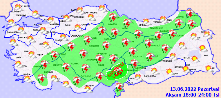 42 il için alarm verildi: Meteoroloji'den uyarı üstüne uyarı! Günlerce sürecek... 9