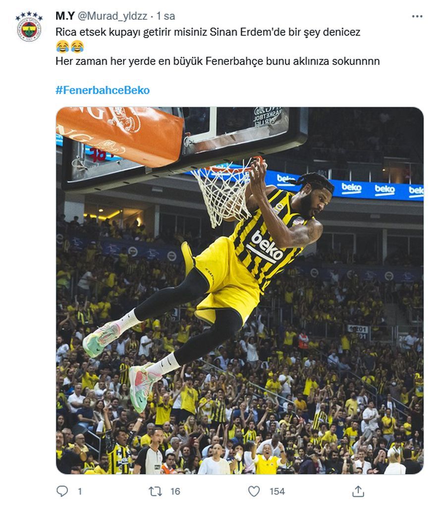 Fenerbahçe taraftarı, Ergin Ataman'ı kendi sözleriyle vurdu 8