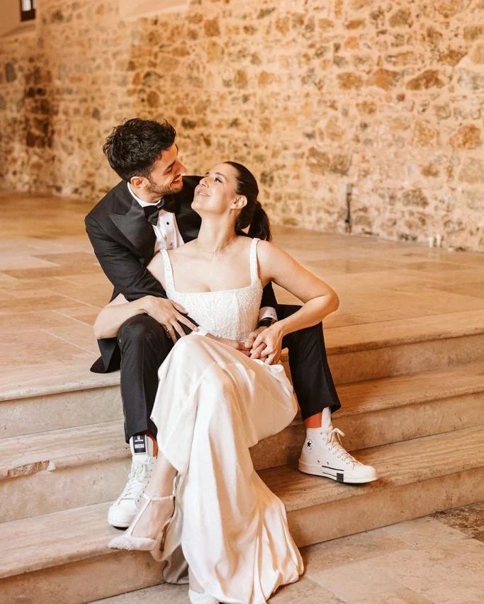 Sessiz sedasız evlenmişti... Melis Birkan'ın düğünden kareleri ortaya çıktı 7