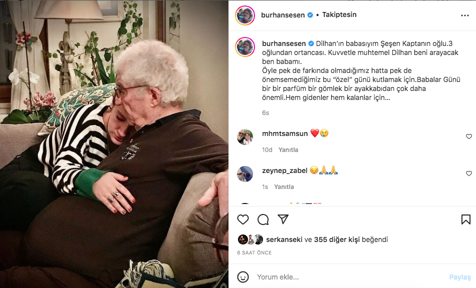 Ünlü isimlerden Babalar Günü paylaşımları (19 Haziran 2022) 52