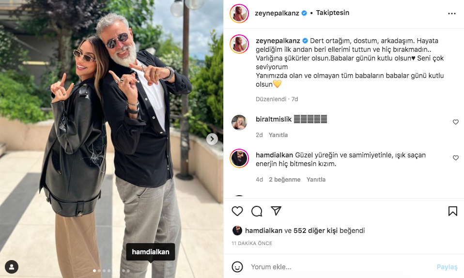 Ünlü isimlerden Babalar Günü paylaşımları (19 Haziran 2022) 46