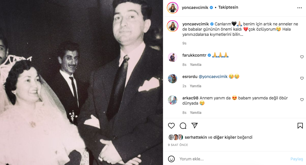 Ünlü isimlerden Babalar Günü paylaşımları (19 Haziran 2022) 43