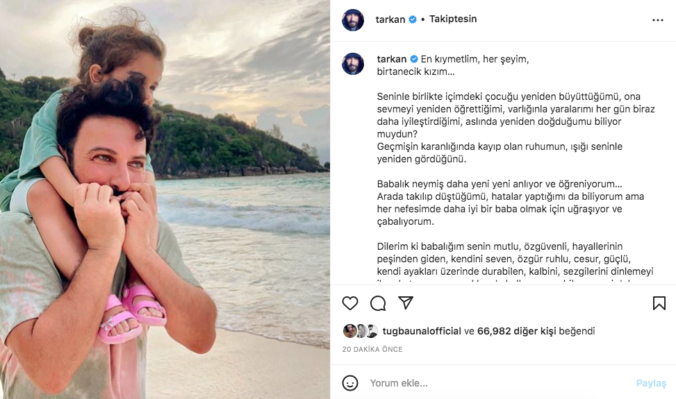 Ünlü isimlerden Babalar Günü paylaşımları (19 Haziran 2022) 14