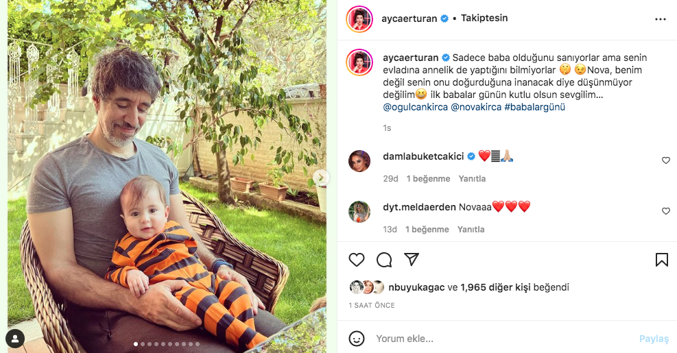 Ünlü isimlerden Babalar Günü paylaşımları (19 Haziran 2022) 60