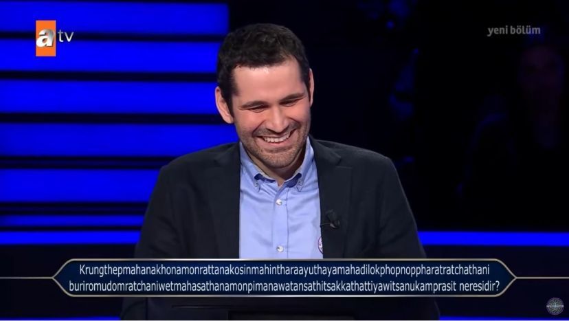 Kim Milyoner Olmak İster'e 168 harfli kelime damga vurdu! 1