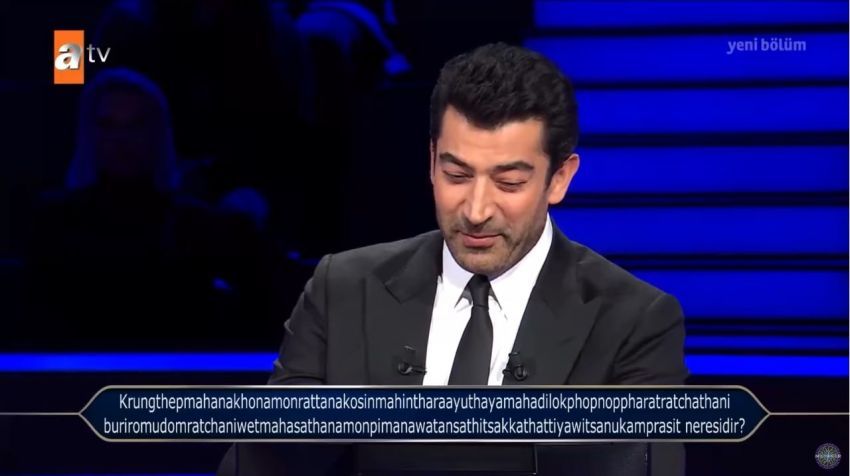 Kim Milyoner Olmak İster'e 168 harfli kelime damga vurdu! 2