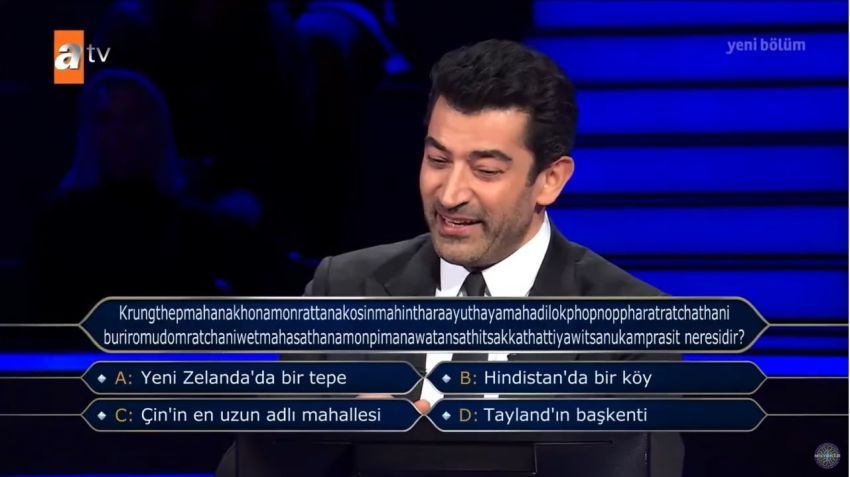 Kim Milyoner Olmak İster'e 168 harfli kelime damga vurdu! 3