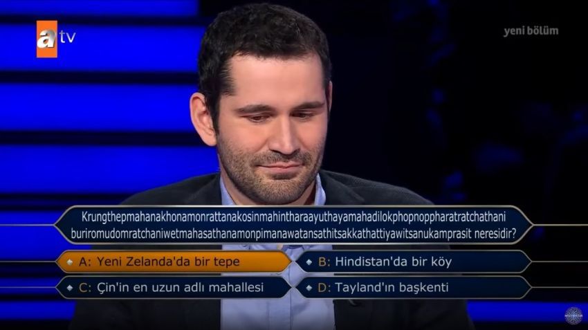 Kim Milyoner Olmak İster'e 168 harfli kelime damga vurdu! 5