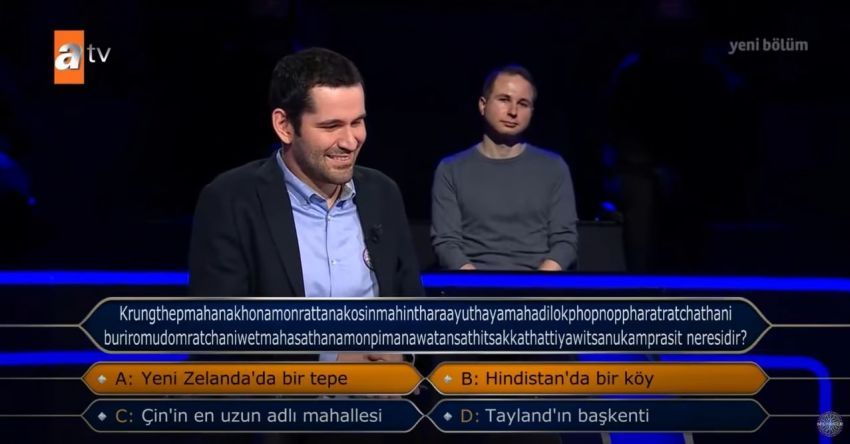 Kim Milyoner Olmak İster'e 168 harfli kelime damga vurdu! 6