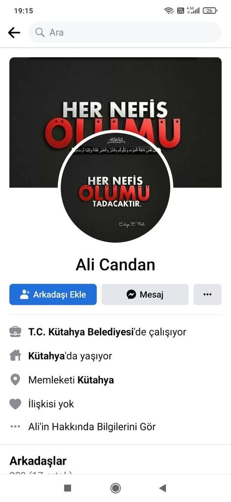 Göçükte ölen işçiden 18 saat önce kahreden paylaşım 5
