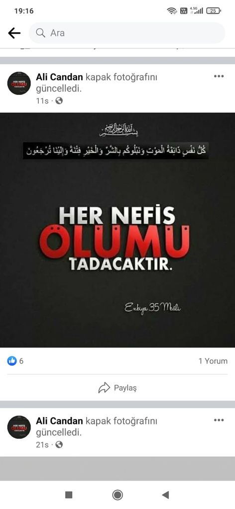 Göçükte ölen işçiden 18 saat önce kahreden paylaşım 4